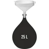 Plastový lievik fi 30cm - 2 ['lievik na balóny', ' lievik na víno', ' lievik na mušt', ' lievik na pivo', ' lievik na šťavu', ' veľký okrúhly lievik', ' plastový lievik', ' dobrý lievik', ' lieviky z plastu', ' lievik na tekutiny', ' lievik na plnenie balónov']
