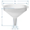 Plastový lievik fi 30cm - 3 ['lievik na balóny', ' lievik na víno', ' lievik na mušt', ' lievik na pivo', ' lievik na šťavu', ' veľký okrúhly lievik', ' plastový lievik', ' dobrý lievik', ' lieviky z plastu', ' lievik na tekutiny', ' lievik na plnenie balónov']