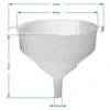 Plastový lievik fi20cm - 2 ['lievik na demižóny', ' lievik na víno', ' lievik na fľaše', ' univerzálny lievik', ' na filtráciu vína', ' príslušenstvo na vinárstvo']