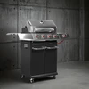 Plynový gril dragON BBQ101, 11,7 kW, čierno-strieborný - 4 ['plynový gril', ' moderný gril', ' aký gril kúpiť', ' aký gril vybrať', ' liatinový rošt', ' bočný horák', ' teplomer vo veku', ' bočná polica grilu', ' gril na wok', ' mobilný gril', ' gril na pizzu', ' gril s kolieskami', ' ľahké čistenie grilu', ' gril s vysokým výkonom', ' ergonomické ovládače grilu', ' gril s moderným dizajnom', ' aromatizátory na horáky grilu', ' príslušenstvo na gril', ' gril za dobrú cenu', ' stabilný gril', ' najlepšie grilovanie', ' vybavenie na grilovanie', ' pevný gril', ' multifunkčný gril', ' funkčný gril', ' grilovanie zeleniny']