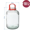 Pohár 10 L s plastovým vekom - 6 ['10l', ' 10 l', ' 10 litrov', ' pohár 10 litrov', ' pohár s plastovým vekom', '']