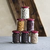 Pohár 250 ml fi66/4 viečko bordo - 6 ks. - 5 ['súprava pohárov', ' poháre na kvasenie', ' poháre na džemy', ' poháre s viečkami', ' poháre fi 66', ' poháre s viečkami 4 úchyty', ' poháre s bordovými viečkami', ' na zaváranie', ' na konzervovanie', ' nádoba na korenie']