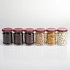 Pohár 250 ml fi66/4 viečko bordo - 6 ks. - 6 ['súprava pohárov', ' poháre na kvasenie', ' poháre na džemy', ' poháre s viečkami', ' poháre fi 66', ' poháre s viečkami 4 úchyty', ' poháre s bordovými viečkami', ' na zaváranie', ' na konzervovanie', ' nádoba na korenie']