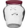 Pohár Amfora 580 ml (fi 82) s bordovým viečkom 6 ks - 2 ['súprava pohárov', ' poháre na kvasenie', ' poháre na džemy', ' poháre s viečkami', ' poháre fi 82', ' poháre s viečkami 6 úchytov', ' poháre s bordovými viečkami', ' na zaváraniny', ' na konzervovanie', ' poháre na med', ' na med', ' guľatý pohár', ' pohár 0', '5 l', ' na pasterizáciu']