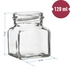 Pohár TO 120 ml Štyri rohy fi 53 viečko - 6 ks. - 5 ['poháre', ' malé poháre', ' pohárik', ' sklenený pohár', ' sklenené poháre', ' pohár s viečkom', ' poháre na zaváraniny', ' pohár na zaváranie', ' poháre na zaváranie', ' poháre na korenie', ' pohár na džem', ' pohár na konfitúry', ' pohár na med', ' pohárik na med']
