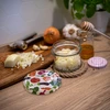Pohár TO 235 ml s farebným viečkom fi82 - 6ks. - 14 ['sklenený pohár', ' ozdobné viečka', ' na zaváraniny', ' na zaváranie', ' na džemy', ' sada pohárov']