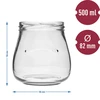 Pohár TO 500 ml iná Amfora - 6ks. - 2 ['pohár', ' pohár amfora', ' pohár 500 ml', ' sada pohárov', ' sklenené poháre', ' poháre na zaváraniny', ' poháre na kozmetiku', ' poháre 6 kusov', ' sklenený pohár', ' poháre na džemy', ' poháre na konfitúry', ' poháre na marmelády', ' poháre na mäsové zaváraniny', ' poháre do pohárov', ' poháre na kozmetiku']