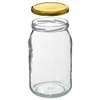 Pohár TO 900 ml s viečkom zlatým fi 82/6 - 6 ks. - 5 ['poháre', ' sklenený pohár', ' sklenené poháre', ' pohár s viečkom', ' poháre na zaváraniny', ' pohár na zaváranie', ' poháre na zaváranie', ' pohár na uhorky', ' pohár na med', ' 900 ml', ' 0', '9 l.']