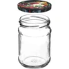 Pohár TO Štvrtka 250 ml s viečkom fi 66 - 6 ks - 3 ['poháre s viečkami', ' poháre twist-off', ' na džemy', ' na kompóty', ' na zaváraniny', ' na šaláty', ' ozdobné viečka']