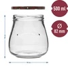 Pohár twist-off 500ml "Obrátená Amfora" s farebným viečkom fi 82/6, 6 ks. - 10 ['pohár', ' pohár amfora', ' pohár 500ml', ' sada pohárov', ' sklenené poháre', ' pohár na zaváraniny', ' poháre na kozmetiku', ' poháre 6 kusov', ' sklenený pohár', ' poháre na džemy', ' poháre na konfitúry', ' poháre na marmelády', ' poháre na mäsové výrobky', ' poháre do pohárov', ' poháre na kozmetiku']