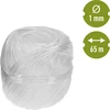 Polypropylénový špagát 1 mm/65 m/50 g - 4 ['polypropylénový špagát', ' PP špagát', ' polypropylénový motúz', ' PP motúz', ' motúz na ozdoby', ' motúz z polypropylénu', ' na viazanie paradajok', ' špagát na viazanie uhoriek']