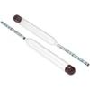 Presný sklenený alkoholometer - 3 ['alkoholometer', ' areometer na meranie alkoholu', ' alkoholový indikátor', ' na destiláty', ' na vodky']