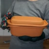 Rímsky hrniec 2,5L - 18 ['rímsky hrniec', ' pečenie bez tuku', ' varenie v pare', ' na mäso', ' na chlieb', ' na ryby', ' pre vegetariánov', ' jedlá z jedného hrnca', ' jedlá pre deti', ' diétne jedlá', ' na pečenie chleba', ' hlinený hrniec', ' hlinený hrniec', ' nápad na darček', ' na paštétu', ' na paštétu', ' forma na biskupský chlebík']