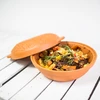 Rímsky hrniec okrúhly 4 L - 8 ['darček', ' na pečenie mäsa', ' na pečenie chleba', ' hlinený hrniec', ' pečenie bez pripálenia', ' varenie bez tuku', ' zdravé varenie']