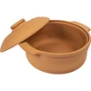 Rímsky hrniec okrúhly 4L - 3 ['rímsky hrniec', ' pečenie bez tuku', ' varenie v pare', ' na mäso', ' na chlieb', ' na ryby', ' pre vegetariánov', ' jedlá z jedného hrnca', ' jedlá pre deti', ' diétne jedlá', ' na pečenie chleba', ' hlinený hrniec', ' hlinený hrniec', ' nápad na darček', ' na paštétu', ' na zapekanku', ' rímsky hrniec s pokrievkou']
