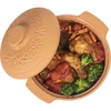 Rímsky hrniec okrúhly 4L - 8 ['rímsky hrniec', ' pečenie bez tuku', ' varenie v pare', ' na mäso', ' na chlieb', ' na ryby', ' pre vegetariánov', ' jedlá z jedného hrnca', ' jedlá pre deti', ' diétne jedlá', ' na pečenie chleba', ' hlinený hrniec', ' hlinený hrniec', ' nápad na darček', ' na paštétu', ' na zapekanku', ' rímsky hrniec s pokrievkou']