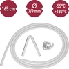 Silikónová hadica fi 7/9mm - teplota -55 +180°C - 6 ['hadica na destilátor', ' hadica na odber destilátu', ' silikónová hadica', ' hadica na alkohol', ' hadica na pálenku', ' hadica', ' hadica na odšťavovač', ' hadica na filtračnú kolónu']