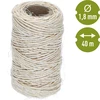 Sisalový špagát 1,8 mm/40 m/100 g - 4 ['špagát zo sisalu', ' sisalový špagát', ' špagát na paradajky', ' špagát na uhorky', ' prírodný špagát', ' ekošpagát', ' špagát na makramé', ' špagát na viazanie', ' špagát na ručné práce']