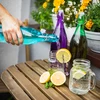 Sklenená fľaša 1 L s hermetickým uzáverom - v rôznych farbách - 5 ['ružová fľaša', ' fľaša Barbie', ' fľaša Hulk', ' fľaša Ľadové kráľovstvo', ' fľaša na vodu', ' fľaša na limonádu', ' fľaša na polievanie kvetov', ' dekoratívna fľaša', ' fľaša s hermetickým uzáverom']