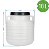 Sud Kvasenina 10L - biely, úchyty - 8 ['sud na kapustu', ' sud na kvasenie', ' sud na kvaseniny', ' kvasenina', ' kapusta', ' uhorky', ' na uhorky', ' kamenina', ' kamenina s pokrievkou', ' sud s pokrievkou']
