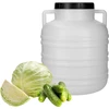 Sud Kvasenina 20L - biely, úchyty - 3 ['sud na kapustu', ' sud na kvasenie', ' sud na kvaseniny', ' kvasenina', ' kapusta', ' uhorky', ' na uhorky', ' kamenina', ' kamenina s pokrievkou', ' sud s pokrievkou']