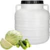 Sud Kvasenina 30L - biely, rukoväte - 3 ['sud na kapustu', ' sud na kvasenie', ' sud na kvaseniny', ' kvasenina', ' kapusta', ' uhorky', ' sud s vekom']