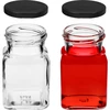 Súprava 12 x pohár 150ml + 30 etikiet na označovanie korenín - 8 ['nálepky na koreniny', ' etikety na poháre', ' etikety na nádoby', ' nálepky na nádoby s koreninami', ' nálepky na bylinky', ' čierne nálepky na koreniny', ' samolepiace etikety na koreniny', ' nálepky na poháre', ' poháre', ' malé poháre', ' pohárik', ' sklenený pohár', ' sklenené poháre', ' pohár s viečkom', ' poháre na koreniny', ' pohár na bylinky', ' pohár 150 ml']