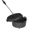 Súprava ohnisko fi 58 cm a kutáč-držiak na kotlík alebo pokrievku liatinového hrnca - 7 ['varenie nad ohniskom', ' grilovanie s ohniskom', ' kempovanie', ' outdoorová turistika', ' kempingové príslušenstvo', ' príslušenstvo k liatinovým nádobám', ' varenie v prírode', ' jedlá nad ohniskom', ' jedlá v jednom hrnci na čerstvom vzduchu', ' vybavenie na záhradu a do záhrady', ' ohnisko v záhrade', ' aké ohnisko vybrať', ' ohnisko s kutáčom', ' pod kotlík', ' ohnisko na oheň', ' ohnisko pod trojnožku', ' najlepšie ohnisko', ' ohnisko na nožičkách', ' súprava ohnisko s držiakom-kutáčom', ' kutáč', ' maľovaný kutáč', ' oceľový kutáč', ' držiak na pokrievky', ' zdvihák na pokrievky', ' na liatinový kotlík', ' na liatinový hrniec']