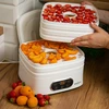 Sušička na huby, ovocie, zeleninu a bylinky s reguláciou teploty, 240W, biela - 20 ['sušička na potraviny', ' sušička na huby', ' sušené ovocie', ' sušená zelenina', ' skladovanie potravín', ' sušenie potravín', ' sušičky na potraviny', ' regulácia teploty', ' dehydrátor']