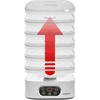 Sušička na huby, ovocie, zeleninu a bylinky s reguláciou teploty, 240W, biela - 10 ['sušička na potraviny', ' sušička na huby', ' sušené ovocie', ' sušená zelenina', ' skladovanie potravín', ' sušenie potravín', ' sušičky na potraviny', ' regulácia teploty', ' dehydrátor']