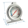 Teplomer do rúry (50°C do +300°C) Ø6,1cm - 3 ['kuchynský teplomer', ' teplomer do rúry', ' teplomer na pečenie', ' teplomer na pečivo', ' stojaci teplomer', ' závesný teplomer', ' pekársky teplomer']