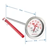Teplomer s dvojitou stupnicou (30°C do 100°C) / (50°C do 300°C) 13,0cm - 3 ['teplota', ' teplomer do udiarne', ' udiarenský teplomer', ' teplomer na údenie', ' teplomer na pečenie', ' teplomer do pece', ' teplomer do rúry', ' kulinársky teplomer', ' kuchynský teplomer', ' teplomer na varenie', ' gastronomický teplomer', ' teplomer na potraviny', ' teplomer s dvoma snímačmi teploty', ' teplomer s certifikátom', ' teplomer na potraviny so sondou', ' teplomer na mäso', ' teplomer so sondou', ' kuchynský teplomer so sondou', ' sonda na mäso']