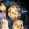 Údenárska sieťka s rozmermi 15 cm x 50 m, s tepelnou odolnosťou do 220°C - 11 ['sieťka na šunku', ' potravinová sieťka', ' sieťka na údeniny', ' sieťka na údenie údenín', ' sieťka na zrejúce údeniny']