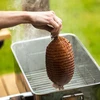 Údenárska sieťka s rozmermi 18 cm x 3 m, s tepelnou odolnosťou do 220°C - 8 ['sieťka na šunku', ' potravinová sieťka', ' sieťka na údeniny', ' sieťka na údenie údenín', ' sieťka na zrejúce údeniny']