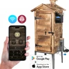 Udiareň s Wi‑Fi, 200 L – dragON WOOD 100IQ s elektrickým vykurovacím modulom a regulátorom, vykurovaná drevom - 7 