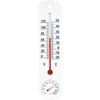 Univerzálny biely teplomer s vlhkomerom (-20°C do +50°C) 25cm - 4 
