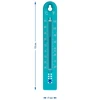 Univerzálny teplomer (-30 do +50°C), 17 cm, modrý - 4 ['teplomer', ' univerzálny teplomer', ' teplomer z plastu', ' teplomer čitateľná stupnica', ' teplomer s dvojitou stupnicou v °C a °F', ' teplomer do miestností s vysokou vlhkosťou', ' vonkajší teplomer do -30°C', ' teplomer odolný voči vlhkosti', ' teplomer v modrej farbe', ' pevný teplomer']