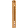 Univerzálny teplomer (-30 do +50°C), 17 cm, svetlohnedý - 2 ['teplomer', ' univerzálny teplomer', ' teplomer z plastu', ' teplomer čitateľná stupnica', ' teplomer s dvojitou stupnicou v °C a °F', ' teplomer do miestností s vysokou vlhkosťou', ' vonkajší teplomer do -30°C', ' teplomer odolný voči vlhkosti', ' teplomer v hnedej farbe', ' pevný teplomer']