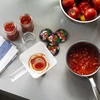 Uzáver fi 66/4 zelenina na čiernom pozadí - 10 ks. - 4 ['uzávery na poháre', ' viečka na poháre', ' uzávery na zaváraniny', ' zeleninové uzávery', ' farebné uzávery na poháre', ' dekoratívne uzávery', ' ozdobné uzávery', ' uzávery s klikom', ' uzávery na pasterizáciu', ' čierne uzávery', ' čierne viečka']
