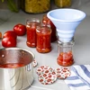 Uzávery fi 82/6 paradajky - 10 ks. - 4 ['biela uzávera', ' farebný vzor paradajok', ' pasterizácia', ' kontrola procesu', ' skladovanie', ' veľkosť fi Paradajky 82', ' ozdoba špajze', ' uzávery na pasterizáciu', ' uzávery zelenina', ' uzávery paradajok']
