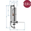 Vertikálna plnička 2,5 kg - 10 ['plnička na klobásy', ' na domáce klobásy', ' na údeniny', ' na krakovskú', ' domáce údeninárstvo', ' na črevá', ' na bielkovinové obaly', ' ako plniť klobásy', ' plnička na klobásy', ' údeninárska plnička', ' vertikálna plnička']