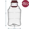 Vinárska súprava Easy – ľahký spôsob na domáce víno - 14 ['domáce víno', ' vinárska súprava', ' ako ľahko vyrobiť víno', ' súprava na výrobu vína', ' ľahký recept na víno', ' nerozbitný balón', ' balón na víno', ' balón s kohútikom', ' vínne kvasnice', ' pektoenzým', ' fermentačná trubica proti muche', ' štartovacia súprava na víno', ' vinárska súprava pre začiatočníkov', ' jednoduchý spôsob na vlastné víno']