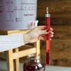 Vinomer s teplomerom v nerozbitnej skúmavke - 4 ['cukromer', ' na víno', ' na pivo', ' zariadenie na meranie koncentrácie cukru', ' ballingometer', ' areometer', ' potenciálny obsah alkoholu', '']