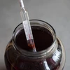 Vinomer s teplomerom v nerozbitnej skúmavke - 6 ['cukromer', ' na víno', ' na pivo', ' zariadenie na meranie koncentrácie cukru', ' ballingometer', ' areometer', ' potenciálny obsah alkoholu', '']