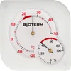 Vnútorný bimetalický teplomer s vlhkomerom (-20 do +50°C), biely - 7 