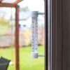 Vonkajší teplomer biely (-50°C do +50°C) 27cm - 2 ['teplomer za oknom', ' aká teplota']