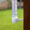 Vonkajší teplomer biely (-50°C do +50°C) 27cm - 3 ['teplomer za oknom', ' aká teplota']