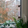 Vonkajší teplomer hnedý (-50°C do +50°C) 18cm - 7 ['vonkajší teplomer', ' teplomer', ' okenný teplomer', ' teplomer čitateľná stupnica', ' teplomer z plastu', ' teplomer na okno', ' teplomer na balkón', ' obojstranný teplomer', ' samolepiaci teplomer']