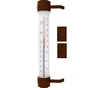Vonkajší teplomer hnedý (-50°C do +50°C) 27cm - 11 