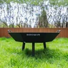 Záhradné ohnisko ø 70 cm - loftové - 9 ['ohnisko v záhrade', ' okrúhle ohnisko', ' táborák', ' pod kotlík', ' poľské ohnisko', ' maľované ohnisko', ' táborákové ohnisko', ' liatinový kotlík', ' gril', ' trojnožka', ' žiaruvzdorné ohnisko', ' čierne ohnisko', ' moderné ohnisko', ' dizajnové ohnisko']